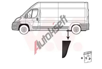 VAN WEZEL Ozdobn� / ochrann� li�ta bo�n� st�ny VAW 1652415, 1652415