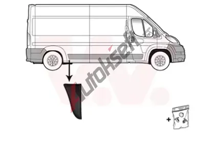 VAN WEZEL Ozdobn� / ochrann� li�ta bo�n� st�ny VAW 1652416, 1652416