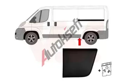 VAN WEZEL Ozdobn� / ochrann� li�ta bo�n� st�ny VAW 1652417, 1652417