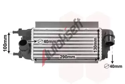 VAN WEZEL Chladi vzduchu intercooler VAW 17004455, 17004455