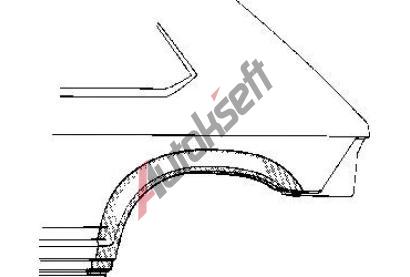 VAN WEZEL Bon stna VAW 1725146, 1725146