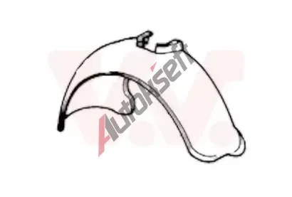 VAN WEZEL Obloen - dutina kola VAW 1736433, 1736433