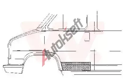 VAN WEZEL Dvee - karosrie VAW 1745171, 1745171