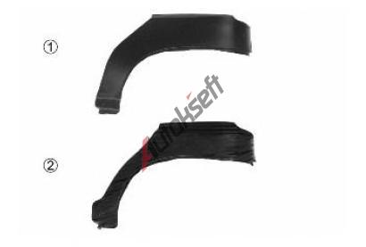 VAN WEZEL Boční stěna VAW 1754145, 1754145 VAN WEZEL Boční stěna VAW 1754145, 1754145