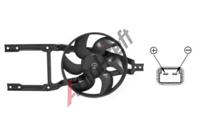 VAN WEZEL V�tr�k - chlazen� motoru VAW 1758746, 1758746