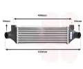 Chladi vzduchu intercooler VAN WEZEL ‐ VAW 18004314