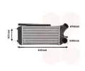 Chladi vzduchu intercooler VAN WEZEL ‐ VAW 18004472