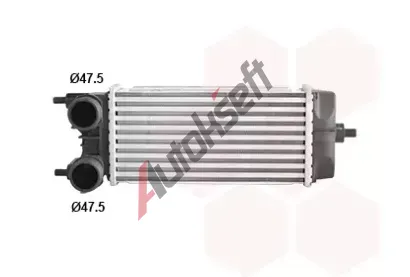 VAN WEZEL Chladi� vzduchu intercooler VAW 18004688, 18004688