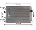 Kondenztor klimatizace VAN WEZEL ‐ VAW 18005484
