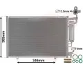 VAN WEZEL Kondenztor klimatizace ‐ VAW 18005490