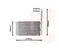 Vmnk tepla vnitnho vytpn VAN WEZEL ‐ VAW 18006132