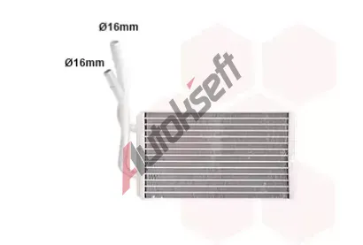 VAN WEZEL Vmnk tepla - vnitn vytpn VAW 18006316, 18006316