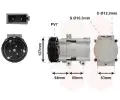 Kompresor klimatizace VAN WEZEL ‐ VAW 1800K167