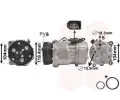 VAN WEZEL Kompresor - klimatizace ‐ VAW 1800K321