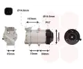 Kompresor klimatizace&nbsp;VAN WEZEL&nbsp;&dash;&nbsp;VAW 1800K418