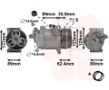 Kompresor klimatizace VAN WEZEL ‐ VAW 1800K433