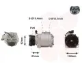 VAN WEZEL Kompresor klimatizace ‐ VAW 1800K436
