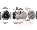 VAN WEZEL Kompresor klimatizace ‐ VAW 1800K497