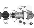 VAN WEZEL Kompresor klimatizace ‐ VAW 1800K586