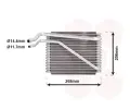 Vparnk klimatizace VAN WEZEL ‐ VAW 1800V269