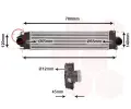 Chladi vzduchu intercooler VAN WEZEL ‐ VAW 18014711