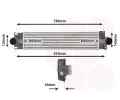 Chladi vzduchu intercooler VAN WEZEL ‐ VAW 18014713