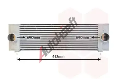 VAN WEZEL Chladi vzduchu intercooler VAW 18014726, 18014726