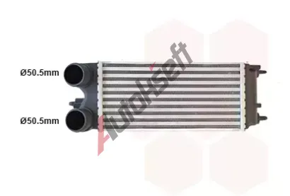 VAN WEZEL Chladi� vzduchu intercooler VAW 18014733, 18014733