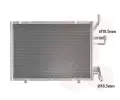 Kondenztor klimatizace VAN WEZEL ‐ VAW 18015713