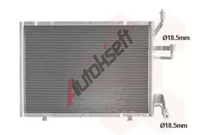 VAN WEZEL Kondenztor klimatizace VAW 18015713, 18015713