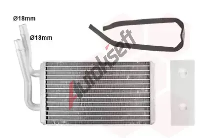 VAN WEZEL Vmnk tepla vnitnho vytpn VAW 18016701, 18016701