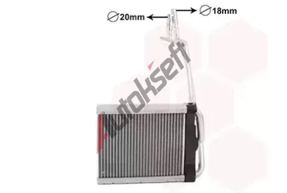 VAN WEZEL Vmnk tepla vnitnho vytpn VAW 18016706, 18016706