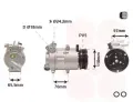 Kompresor klimatizace VAN WEZEL ‐ VAW 1801K001
