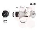 Kompresor klimatizace VAN WEZEL ‐ VAW 1801K733