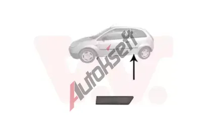 VAN WEZEL Ozdobn / ochrann lita bon stny VAW 1805429, 1805429