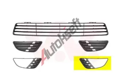 VAN WEZEL Větrací mřížka - nárazník VAW 1805593, 1805593 VAN WEZEL Větrací mřížka - nárazník VAW 1805593, 1805593