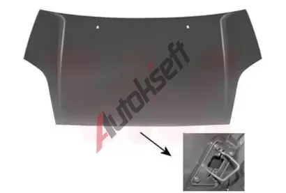 VAN WEZEL Kapota motoru VAW 1805660, 1805660  VAN WEZEL Kapota motoru VAW 1805660, 1805660