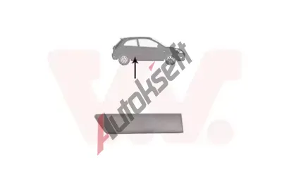 VAN WEZEL Ozdobná / ochranná lišta boční stěny VAW 1806410, 1806410 VAN WEZEL Ozdobná / ochranná lišta boční stěny VAW 1806410, 1806410