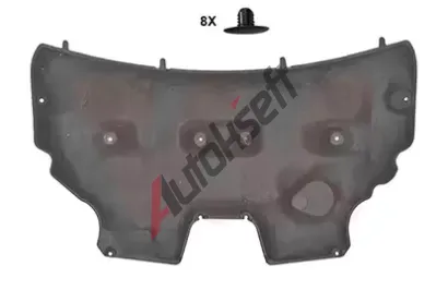 VAN WEZEL Izolace motorovho prostoru VAW 1807460, 1807460