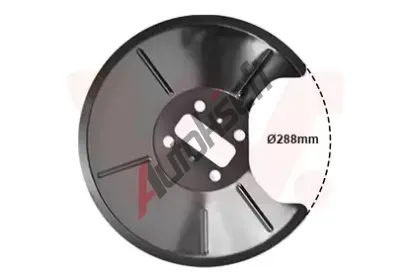 VAN WEZEL Ochrann� plech proti ne�istot�m brzdov�ho kotou�e VAW 1825371, 1825371