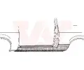 Nstupn panel VAN WEZEL ‐ VAW 1837101