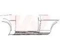 Nstupn panel VAN WEZEL ‐ VAW 1850.02