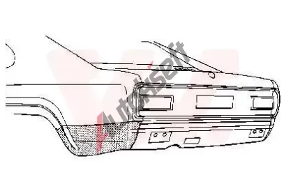 VAN WEZEL Boční stěna VAW 1851.33, 1851.33  VAN WEZEL Boční stěna VAW 1851.33, 1851.33