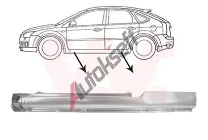 VAN WEZEL Nstupn panel VAW 1863101, 1863101