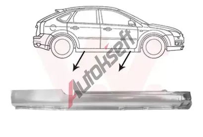 VAN WEZEL Nstupn panel VAW 1863102, 1863102