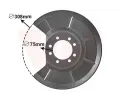 Ochrann plech proti neistotm brzdovho kotoue VAN WEZEL ‐ VAW 1863373