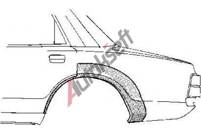 VAN WEZEL Boční stěna VAW 1874147, 1874147 VAN WEZEL Boční stěna VAW 1874147, 1874147