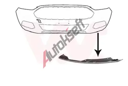 VAN WEZEL Spoiler VAW 1883501, 1883501