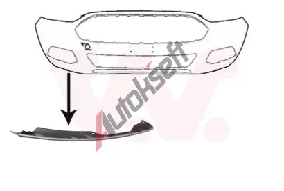 VAN WEZEL Spoiler VAW 1883502, 1883502