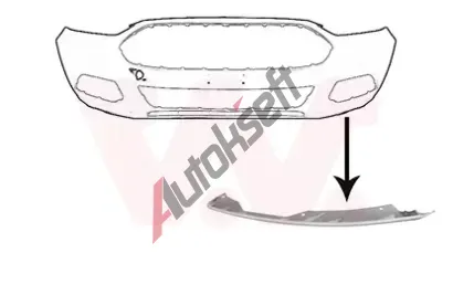 VAN WEZEL Spoiler VAW 1883503, 1883503